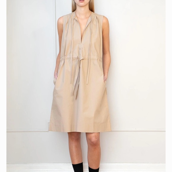 Room 502 Dresses & Skirts - Room 502 Jessica Kaftan Dress in Beige Cotton size 10 42 $445